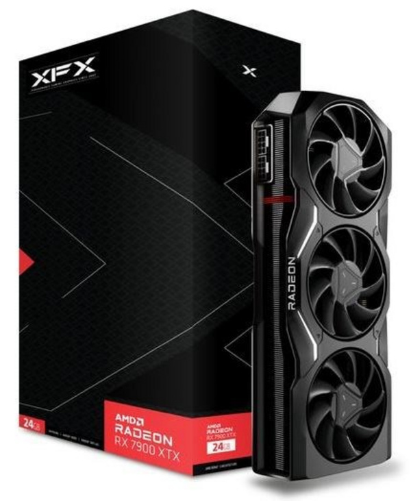 Kartë grafike XFX AMD Radeon RX 7900 XTX, 24 GB GDDR6