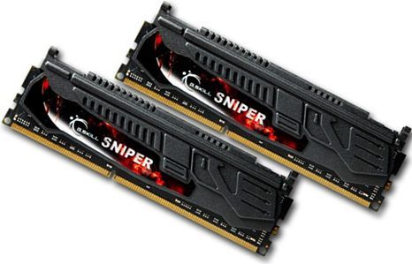 Memorie G.Skill Sniper, DDR3, 16 GB, 2400 MHz, CL11, F3-2400C11D-16GSR