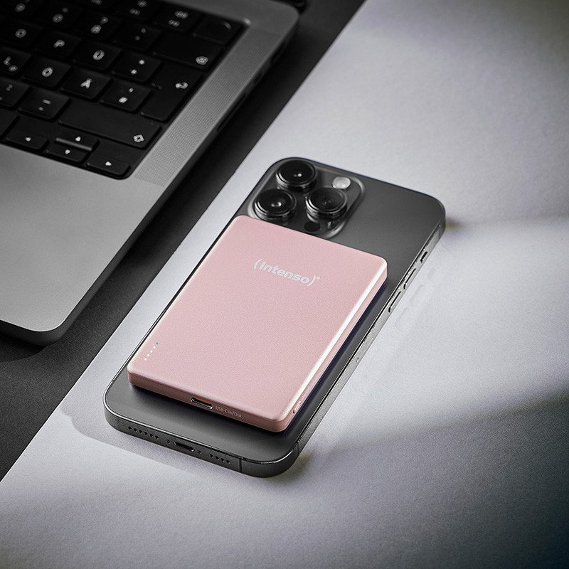 Powerbank Intenso MW10000, 10000mAh, USB C PD, rozë