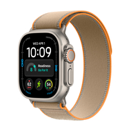 Apple Watch Ultra 4 Cellular 49mm Natural Titanium Case with Sand Trail Loop, M/L