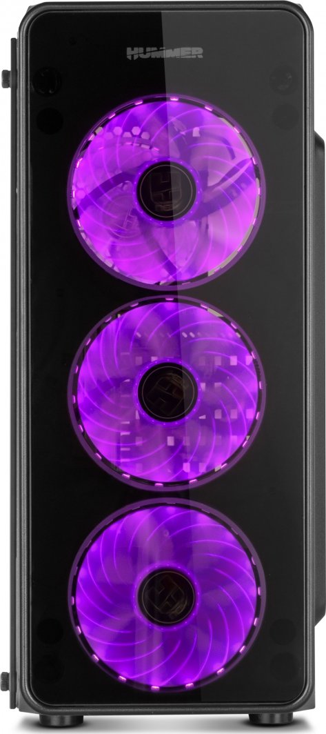 Kasë Hummer RGM Rainbow ARGB, Midi Tower