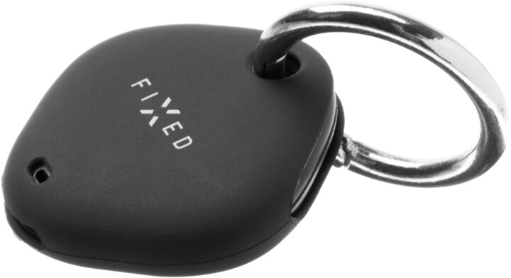 [OUTLET] Mbrojtëse silikoni FIXED me unazë Silky për Samsung Galaxy SmartTag +, e zezë