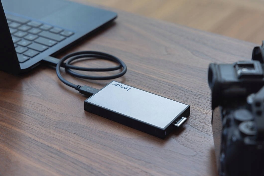 Lexues karte Lexar Professional Workflow CFexpress 4.0 Type A, USB 4, USB C, gri