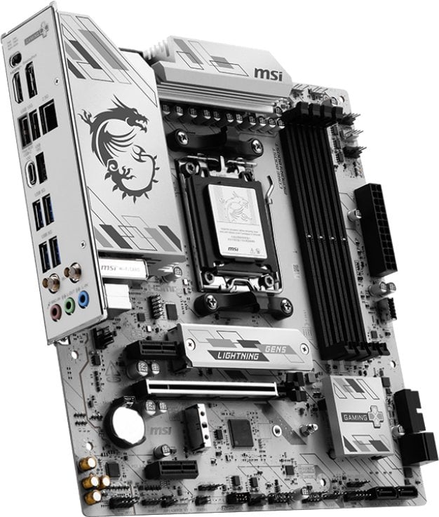Pllakë amë MSI B850M Gaming Plus, AMD B850 Socket AM5, Micro ATX, me WiFi 6E