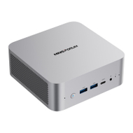 Mini PC Minisforum X1-255, AMD Ryzen 7, barebone, argjendtë