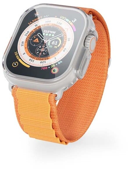 Mbrojtëse Epico Hero për Apple Watch Ultra (49mm), pa ngjyrë