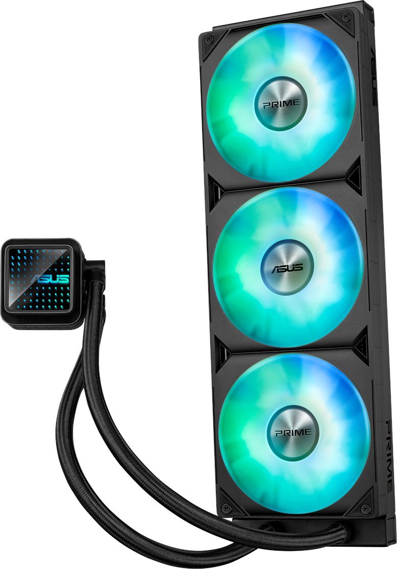 Ftohës uji për CPU ASUS Prime LC 360 ARGB, 360mm, ARGB, i zi