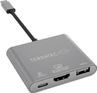 Docking station TerraTec 251736, USB C, për laptop