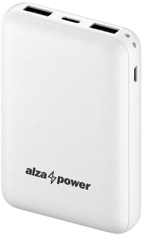 Power bank AlzaPower Onyx, 10000mAh, USB C, i bardhë