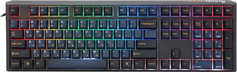 Механичка гејминг тастатура Ducky One 3 Pro Nazca Line, 8000 Hz, RGB, Cherry MX2A Red