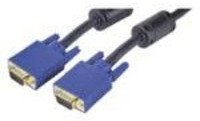 Kabllo VGA LOGON, 30m, D Sub 15 pin, i bardhë