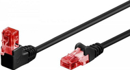 Kabllo rrjeti Goobay Patch Cable 51518, Cat 6 U UTP, 5 m, i zi