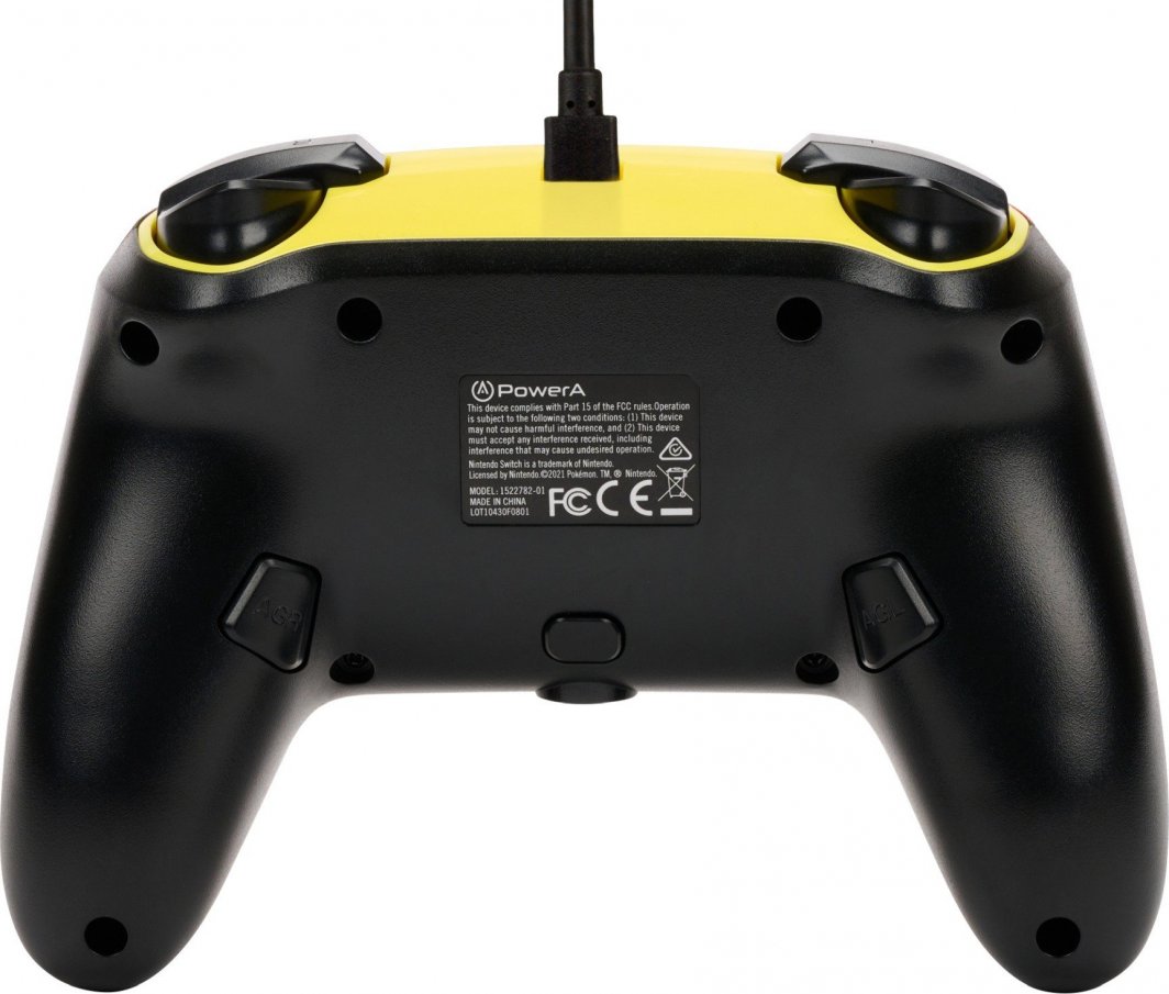 Kontroller PowerA Enhanced Pikachu Arcade, me kabllo, shumëngjyrësh