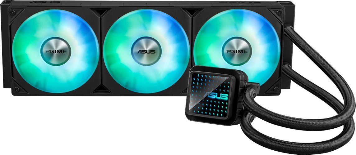 Ftohës uji CPU ASUS Prime LC 360 ARGB, radiator 360mm, ventilatorë 120mm, i zi