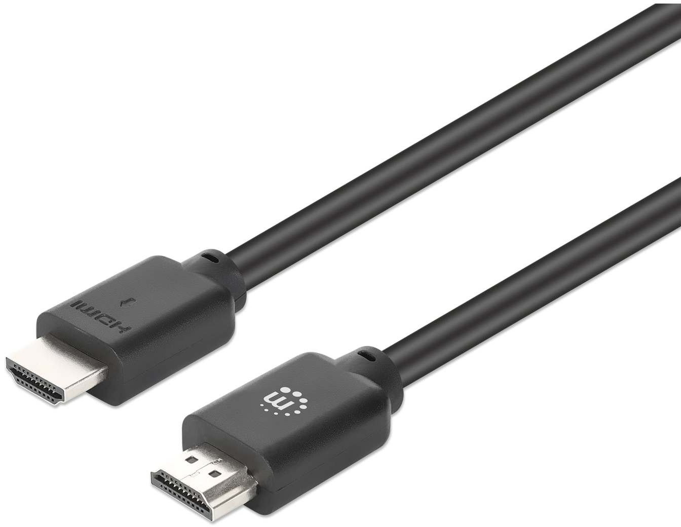 Kabllo HDMI Manhattan 4K60, 18 Gbit/s, 2.0, i zi