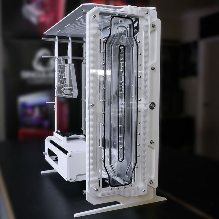 Pllakë distro Singularity Computers Spectre 2.0 Elite Kit Front, akrilik, për ftohje me ujë, e bardhë