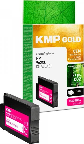 Kartushë printeri KMP GOLD HP 963XL, magenta, 2000 faqe