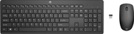 Set tastierë dhe mi pa kabllo HP SWE, wireless, ergonomik, i zi