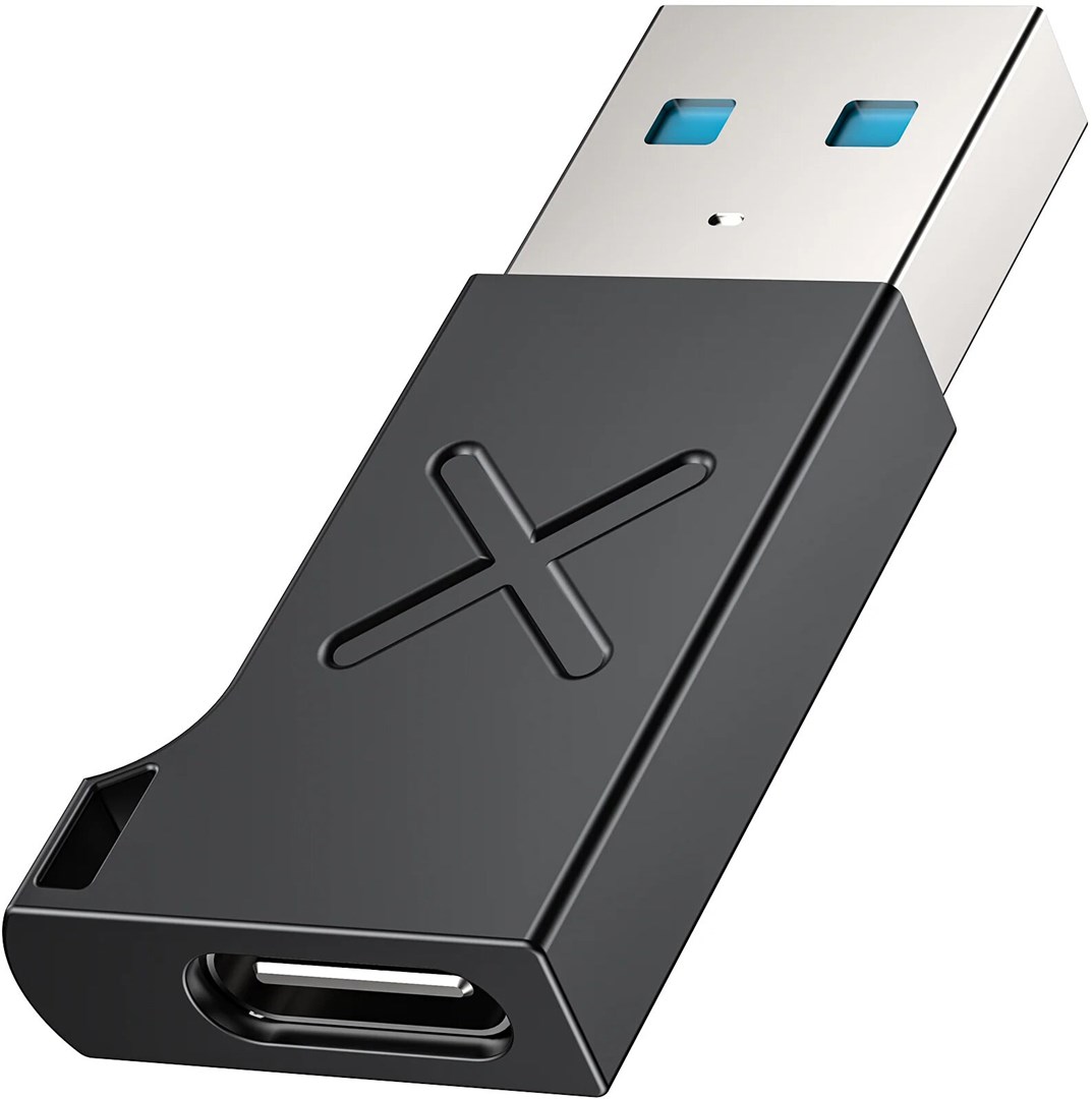 Adapter USB Unitek, USB A në USB C, 10 Gbps, i zi