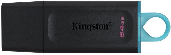 USB Kingston DataTraveler Exodia - 64GB, i zi / kaltër