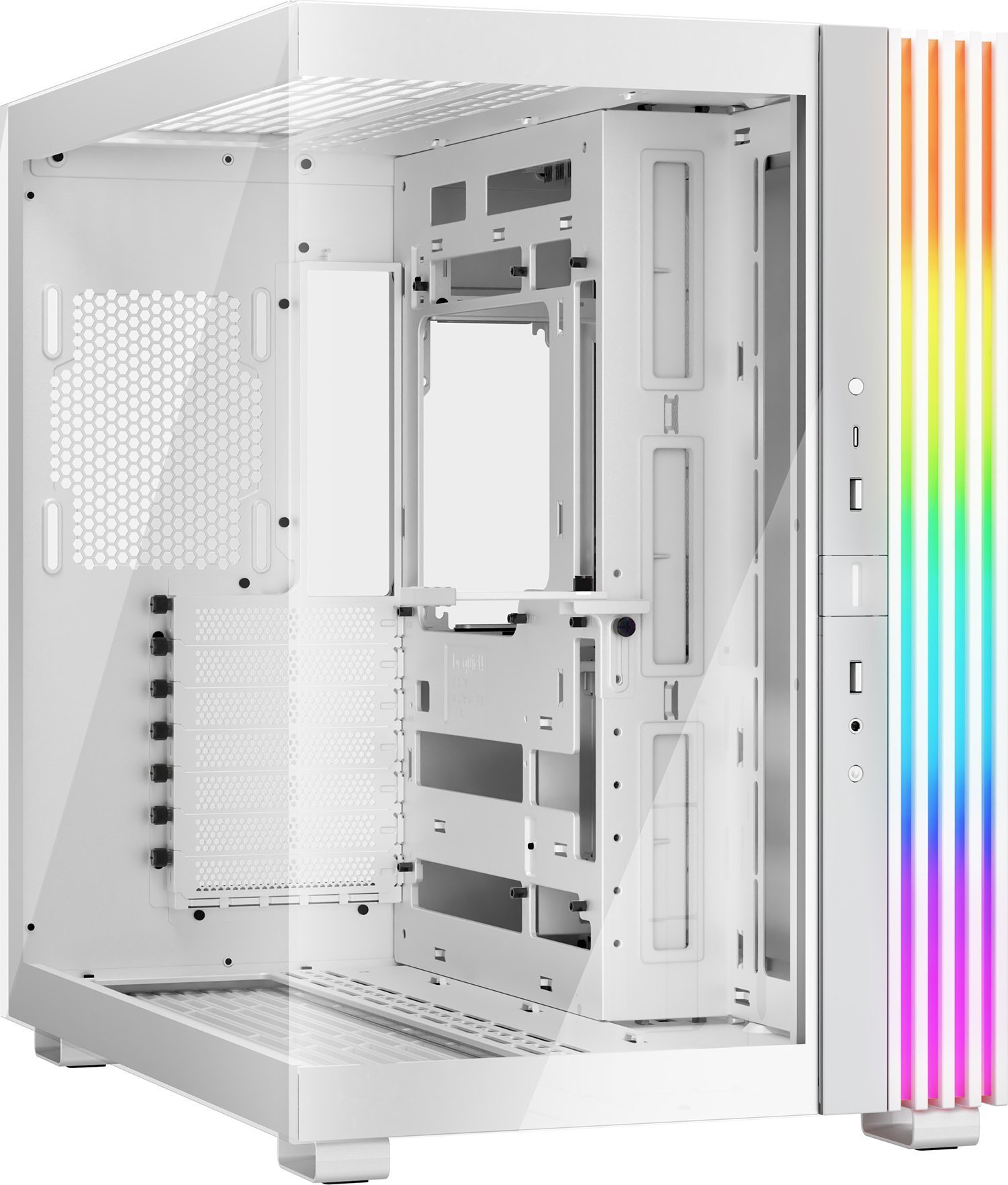 Kase PC be quiet! Light Base 600 DX, MIDI Tower, ATX, ARGB, e bardhë