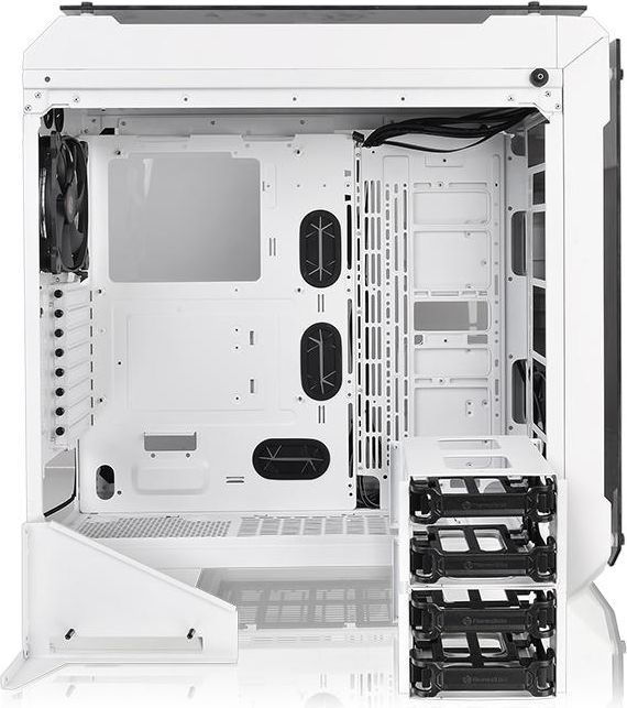 Kasë Thermaltake View 71 TG Snow Edition, Full Tower