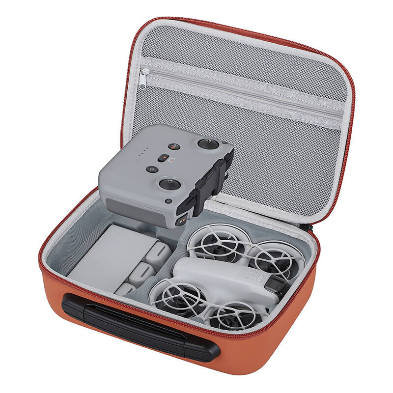 Çantë droni Sunnylife Combo Bag për DJI Neo, rezistente ndaj ujit, me dorezë, portokalli