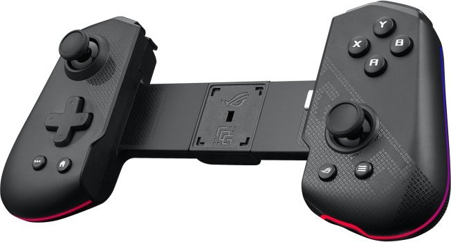 Kontroller Asus ROG Tessen, me kabllo, i zi / i hirtë