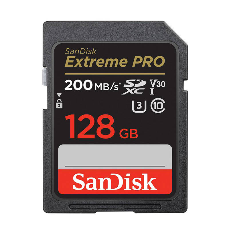 Kartë memorie SDXC SanDisk, 128GB, Class 10, 90MB/s