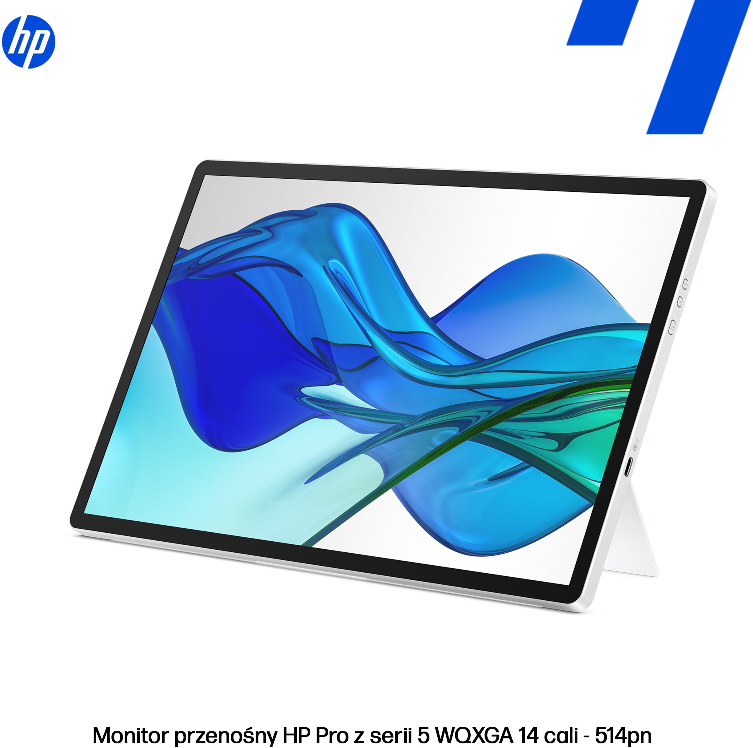 Monitor portativ HP Series 5 Pro 514pn, 14", WQXGA, i zi