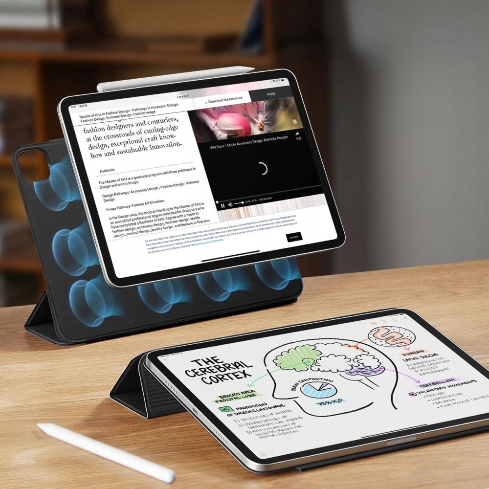 Mbrojtëse ESR Rebound Magnetic, për iPad Pro 13" 2024, me magnet, e zezë