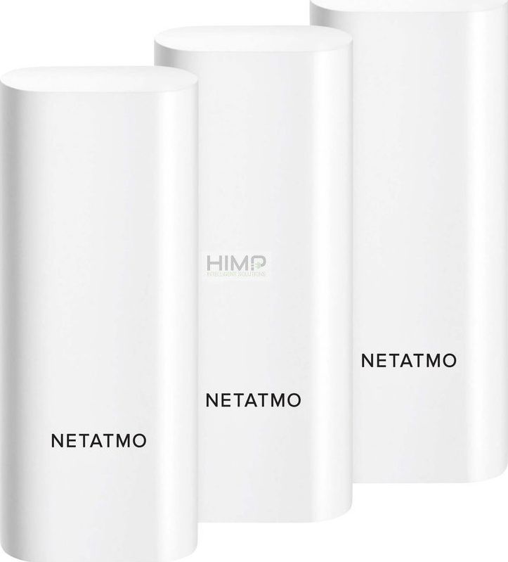 Sistem alarmi smart Netatmo, me kamerë, me sirenë 110dB, i bardhë