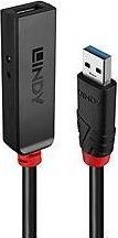 Kabëll zgjatues USB Lindy 15m USB 3.0, aktiv, i hollë