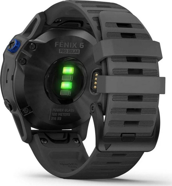 Orë sportive Garmin Fenix 6 Pro Solar (07537592518020), e hirtë