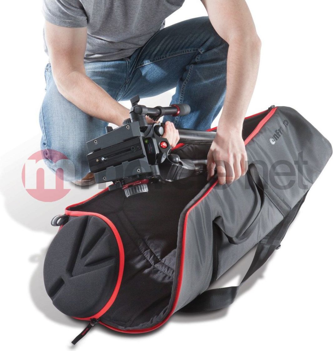 Çantë trekëmbëshi Manfrotto Padded, 120cm, me mbushje, e zezë