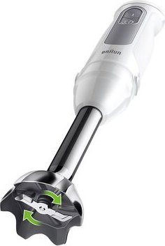 Рачен блендер Braun Multiquick 5 MQ50.001.M, 1000W, Turbo, инокс