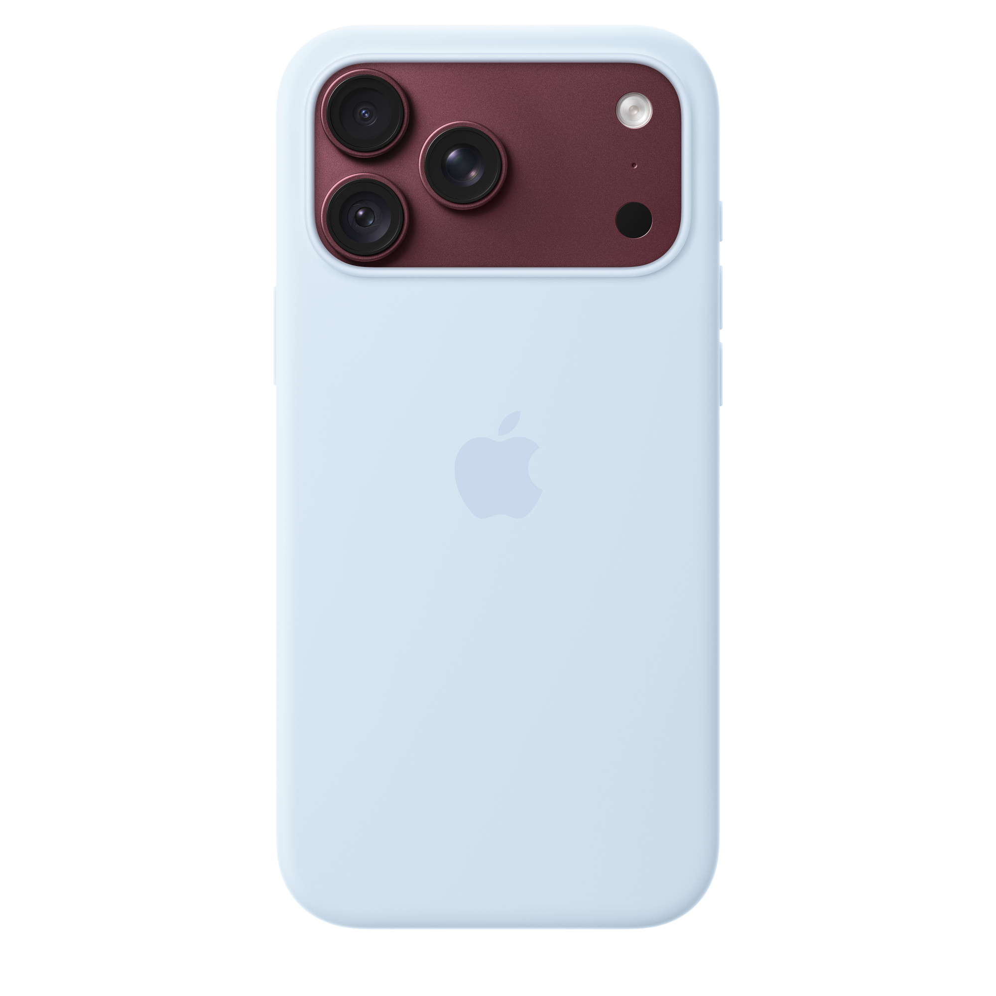 Apple iPhone 18 Pro Max Silicone Case with MagSafe, Crisp Blue