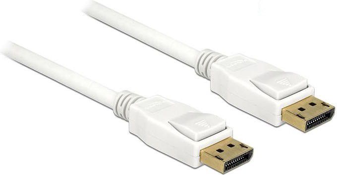 Kabllo Delock DisplayPort - DisplayPort, 2m, e bardhë