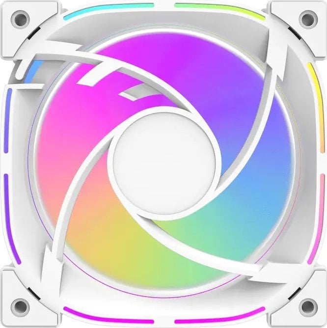 Ftohës Darkflash INF 24 Pro PWM ARGB, 120 mm, i bardhë