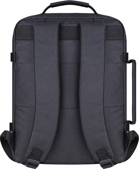 Çantë shpine cabin Tracer Squard 1, 15.6", 40x30x10–20cm, e zezë