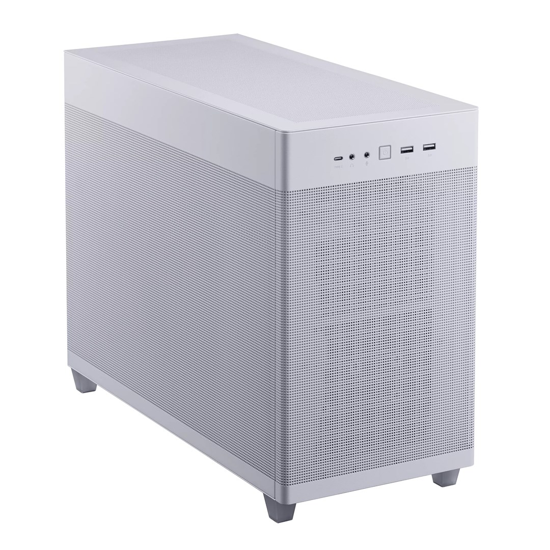Kuti kompjuteri Asus Prime AP201, micro ATX, USB 3.2 Type C, e zezë