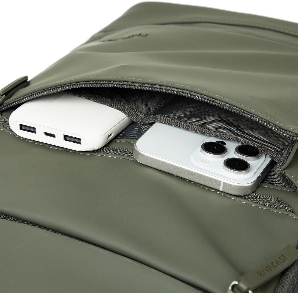 Shpinore për laptop Rivacase Eden Eco 7856, 15.6", jeshile