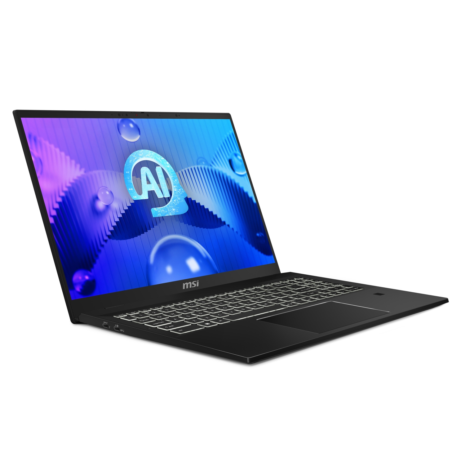 Laptop MSI Summit/E16 AI Studio A1VETG, 16", Intel Core Ultra 7-155H, 32GB RAM, 1TB SSD, NVIDIA GeForce RTX 4050, i zi