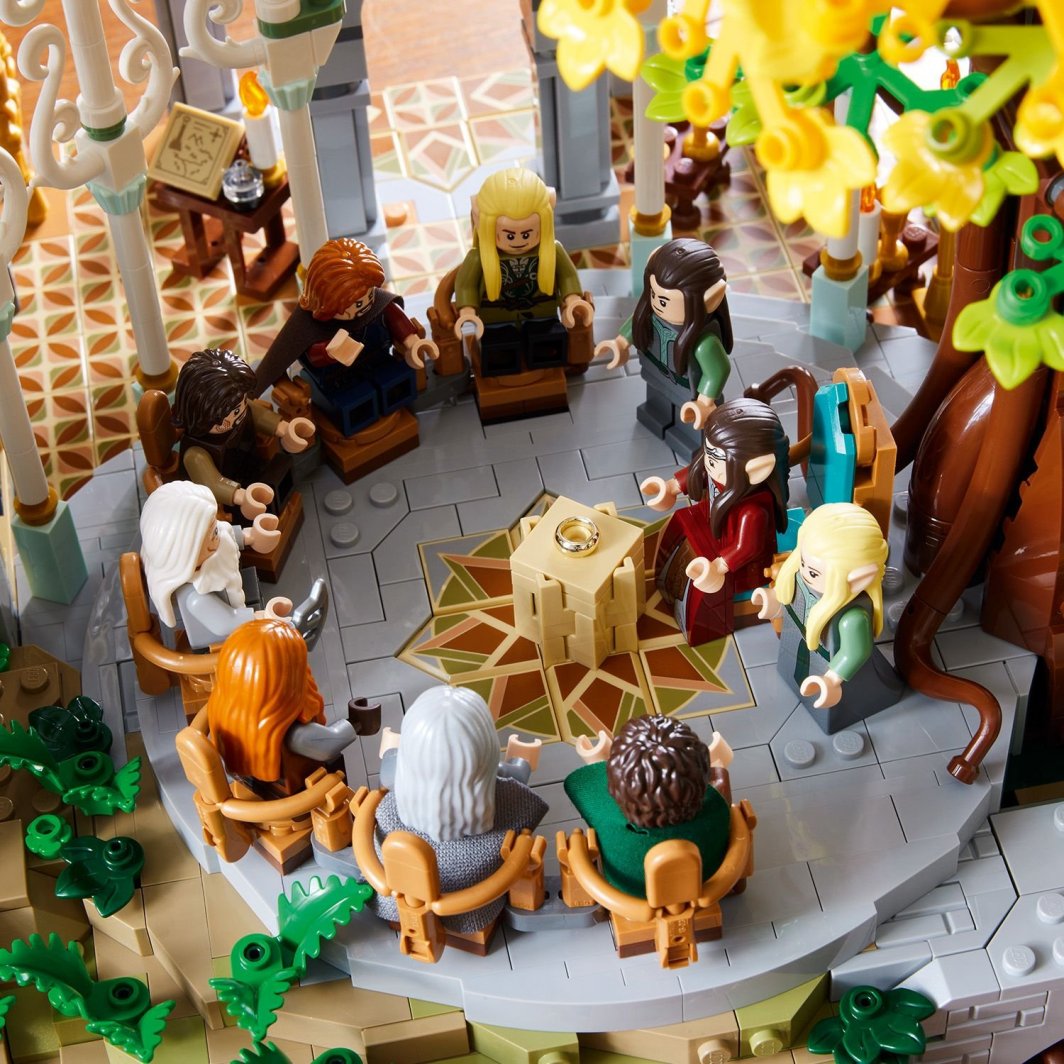 Set LEGO® Icons 10316 The Lord of the Rings: Rivendell, 6167 pjesë