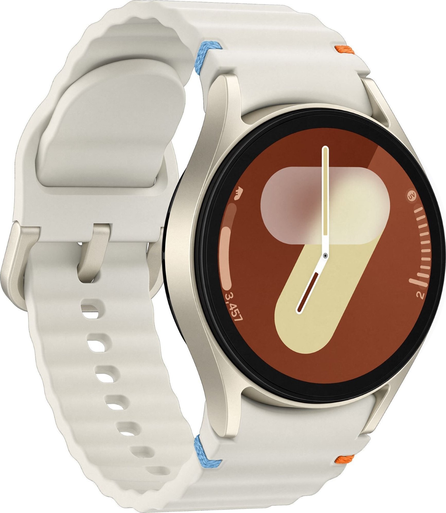 Ora inteligjente Samsung Galaxy Watch 7, 40mm, LTE, krem