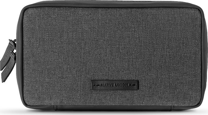 Këllëf organizues Native Union Stow Pouch, për aksesorë, material premium, gri
