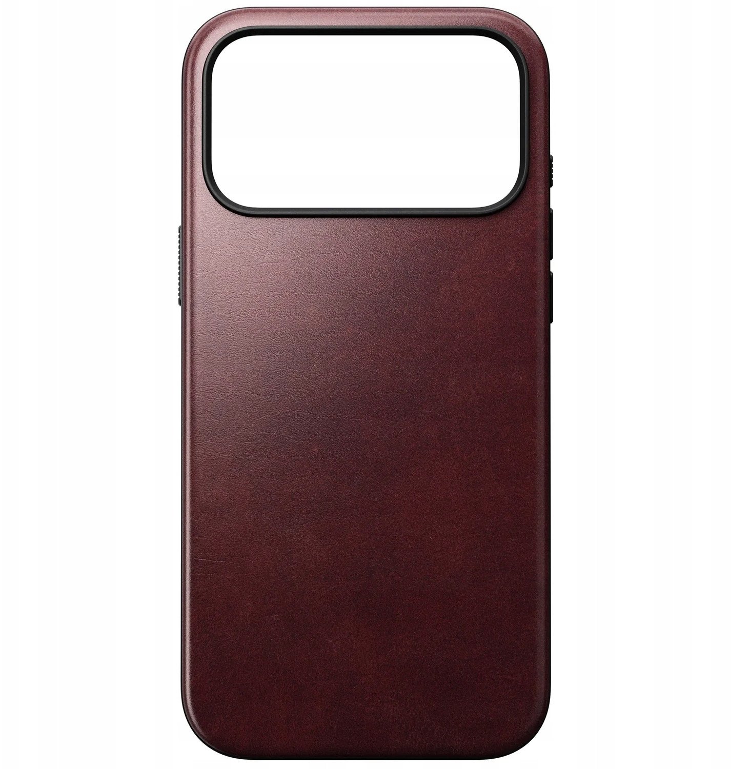 Maskë mbrojtëse Nomad Modern Leather, për iPhone 17 Pro Max, lëkurë Horween, e kuqe