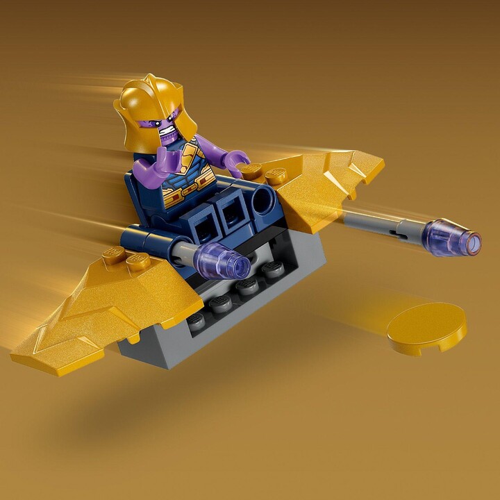 Set LEGO® Marvel 76263 Iron Man Hulkbuster Vs. Thanos, 66 pjesë