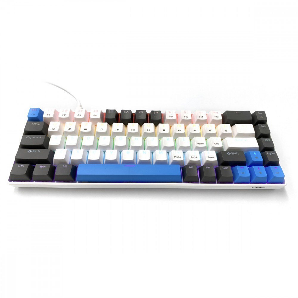 Tastierë mekanike RED CORE MX60 MT1259, 60%, CHERRY MX Red, me drita RGB
