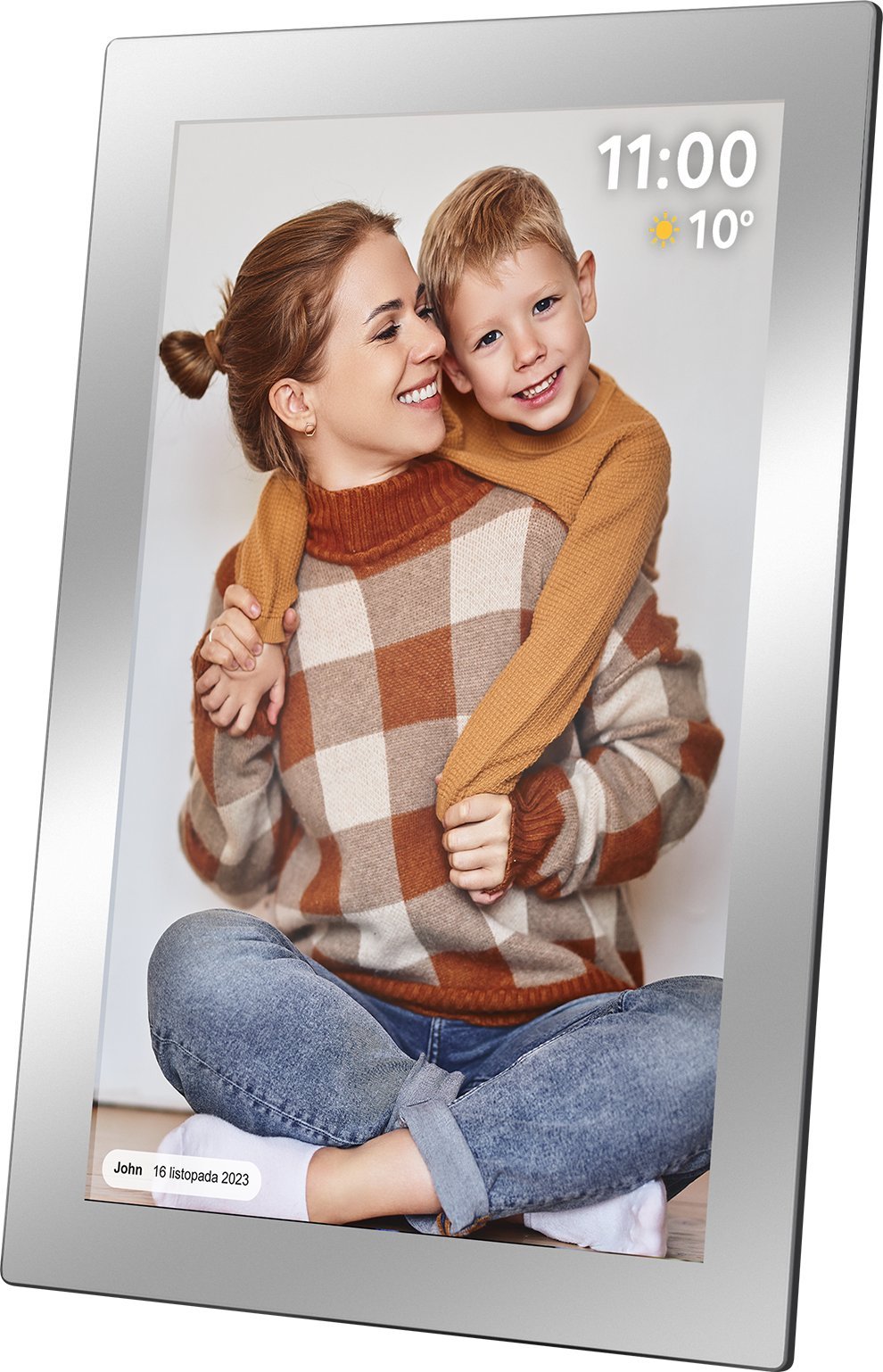 Kuadër dixhital Kruger&amp;Matz FRAMEO, 10.1", Wi-Fi, pamje mirror